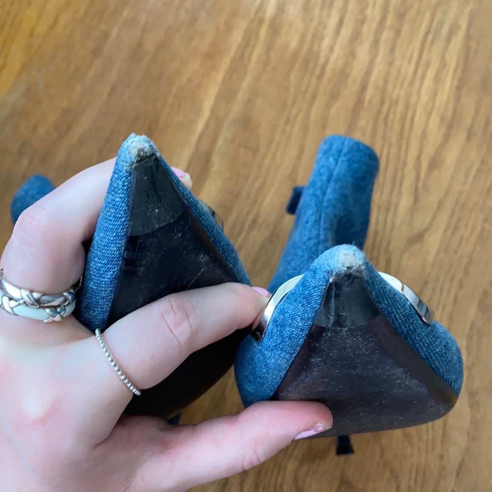 Balenciaga bb denim ankle boots - Picture 6 of 7